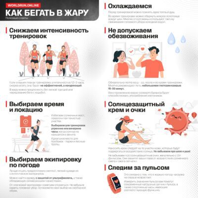 Как бегать в жару